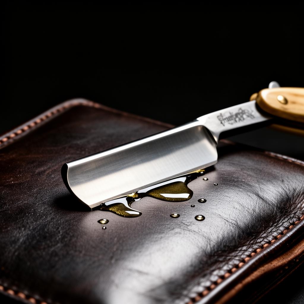Damascus razor